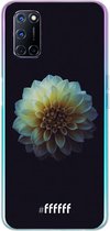 6F hoesje - geschikt voor OPPO A72 -  Transparant TPU Case - Just a Perfect Flower #ffffff