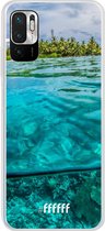 6F hoesje - geschikt voor Xiaomi Redmi Note 10 5G -  Transparant TPU Case - Beautiful Maldives #ffffff