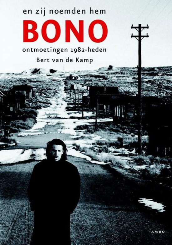 Cover van het boek 'En zij noemden hem Bono' van Bert van de Kamp