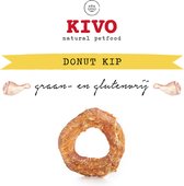 Kivo Petfood Hondensnack Kipdonut 2 stuks verpakt per stuk - Graanvrij en Glutenvrij