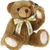 Toi-toys Knuffelbeer Donkerbruin 35 Cm