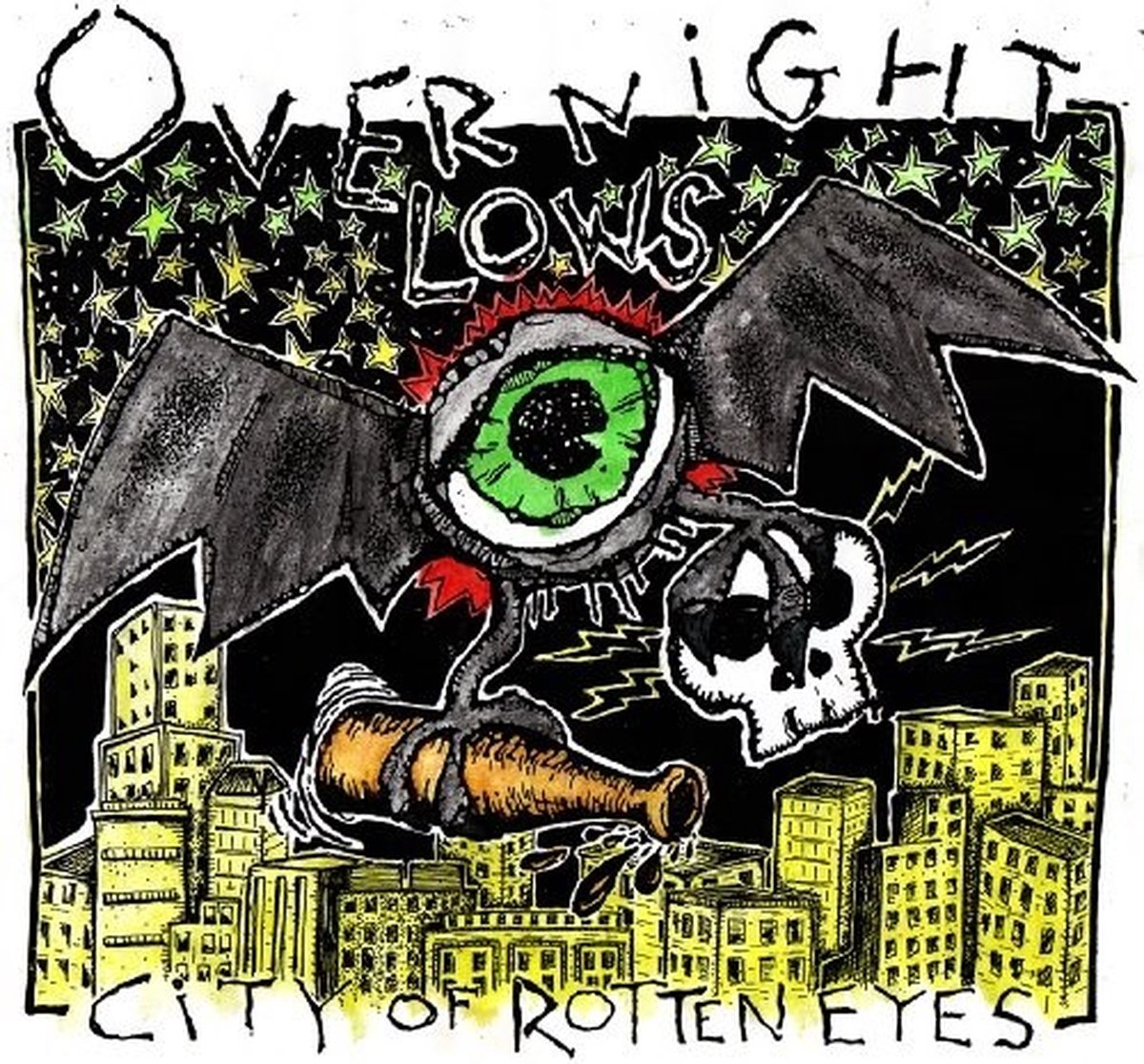 Overnight Lows - City Of Rotten Eyes (CD)