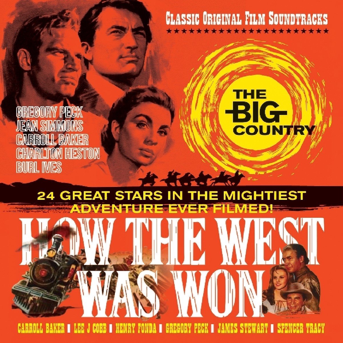 Various Artists - The Big Country / How The West Was Won (CD)