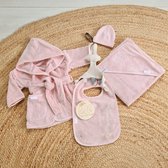 Gioia Giftbox essentials large blush - Meisje - Babygeschenkset - Kraamcadeau - Baby cadeau - Kraammand - Babyshower cadeau