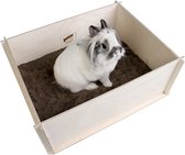 Bunny nature diggingbox graafbox - 50x39x19,5 cm - 1 stuks