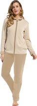 Dames huispak Pastunette De Luxe 85212-340-9 - Beige - 44