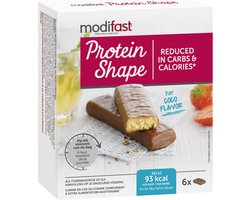 Modifast Protein Shape Reep Chocolade-Kokos - 6 x 6 x 27 gr - Voordeelverpakking