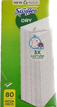Swiffer Sweeper Dry stofdoek navulpak 80 stuks Voordeelpakket
