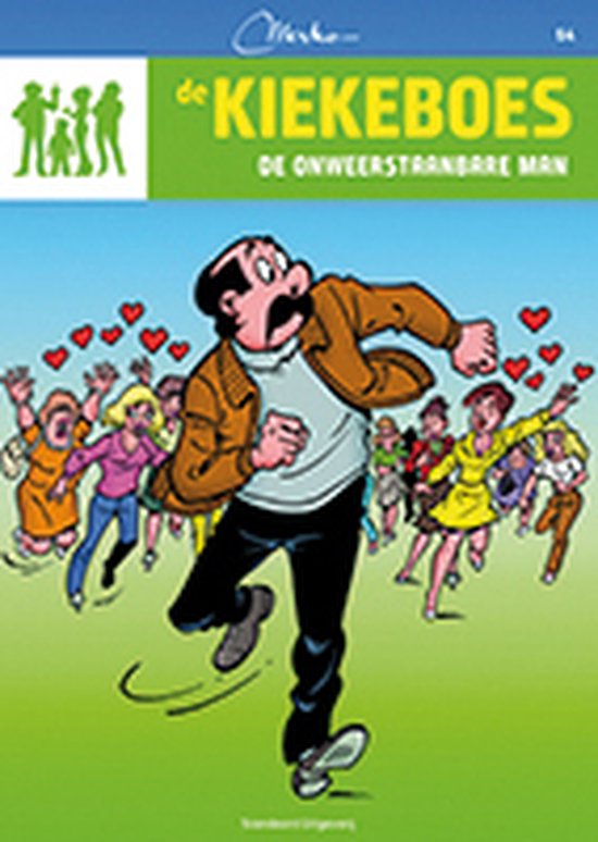 Cover van het boek 'De Kiekeboes 064 De onweerstaanbare man'