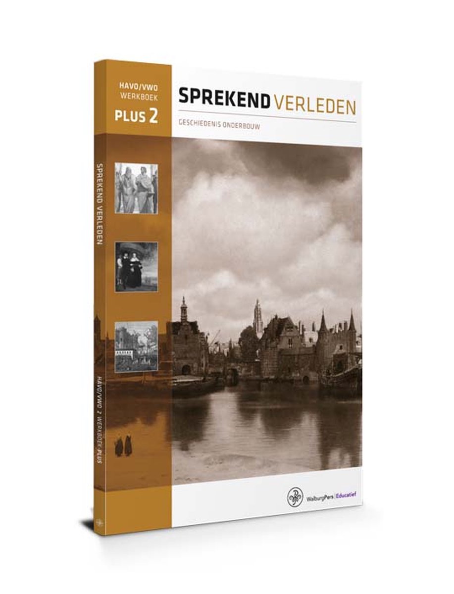 Omslag van Sprekend verleden Havo/vwo 2 Werkboek Plus