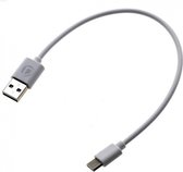 USB-C naar USB kabel - 30 centimeter - wit