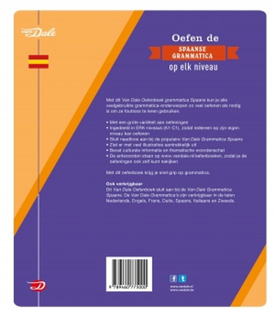 Van Dale oefenboek grammatica Spaans, Christina Irún Chavarría |  9789460775000 | Boeken | bol.com