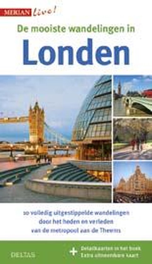 Cover van het boek 'Merian live De mooiste wandelingen in Londen' van Heidede Carstensen