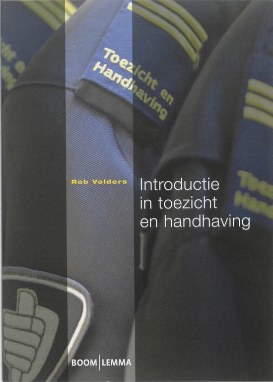 Introductie in toezicht en handhaving - cover