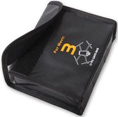 Brandwerende Lipo Veilige Tas Explosieveilige Beschermende Batterij Waterdichte Tas Met Ritsen Handvat Riem Draagbare Opslag Guard Pouch Voor Batterij Opslag Een