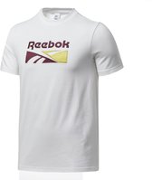 Reebok Cl V Split Vector Tee T-shirt Mannen wit S.