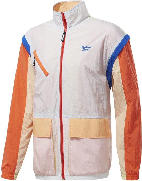 Reebok Cl Fs Zip Off Jacket Survêtement Veste Homme Multicolore S.