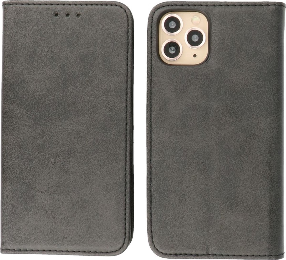 iPhone 11 Pro Hoesje - Magnetisch Folio Book Case - Wallet Cases Telefoonhoesje - Zwart
