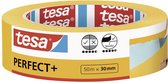 tesa Perfect+ 56537-00000-00 Schilderstape Geel (l x b) 50 m x 30 mm 1 stuk(s)