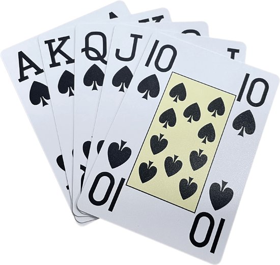 Thumbnail van een extra afbeelding van het spel ONK Poker Kaarten New Style Rood