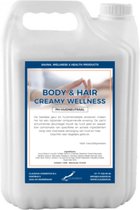 Body & hair Creamy Wellness - 10 Liter - 2 in 1 voor lichaam en haar.