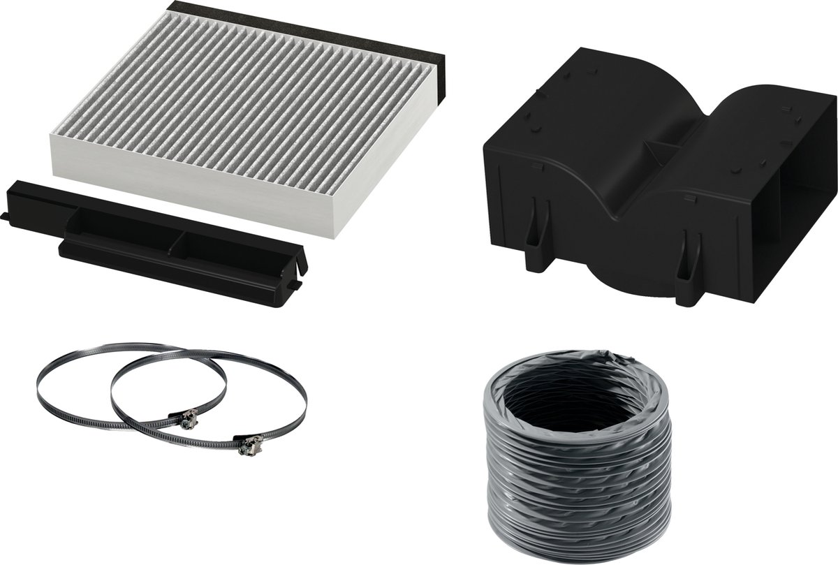 recyclingkit voor afzuigkappen - neff - z51dxi1x4