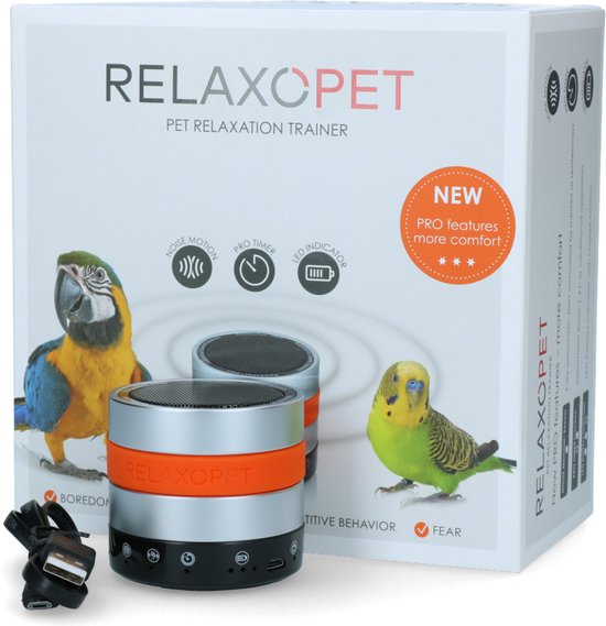 Relaxopet Pro Bird AntiStresssysteem Vogel