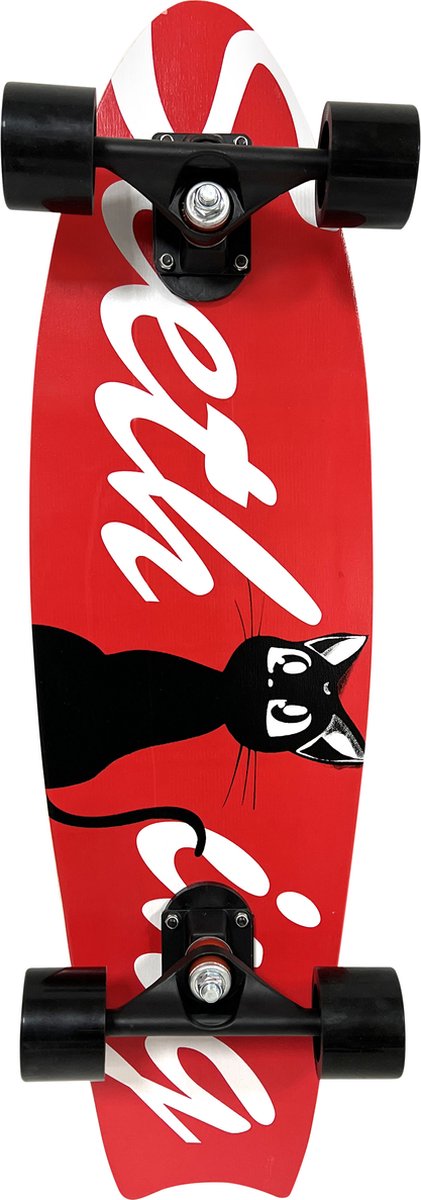 I Wannahave Skateboard - Black Cat - Volwassenen en Kinderen - 72 cm