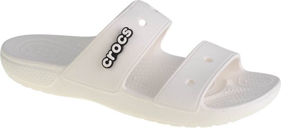 Crocs Classic Sandal 206761-100, Unisex, Wit, Slippers, maat: 46/47