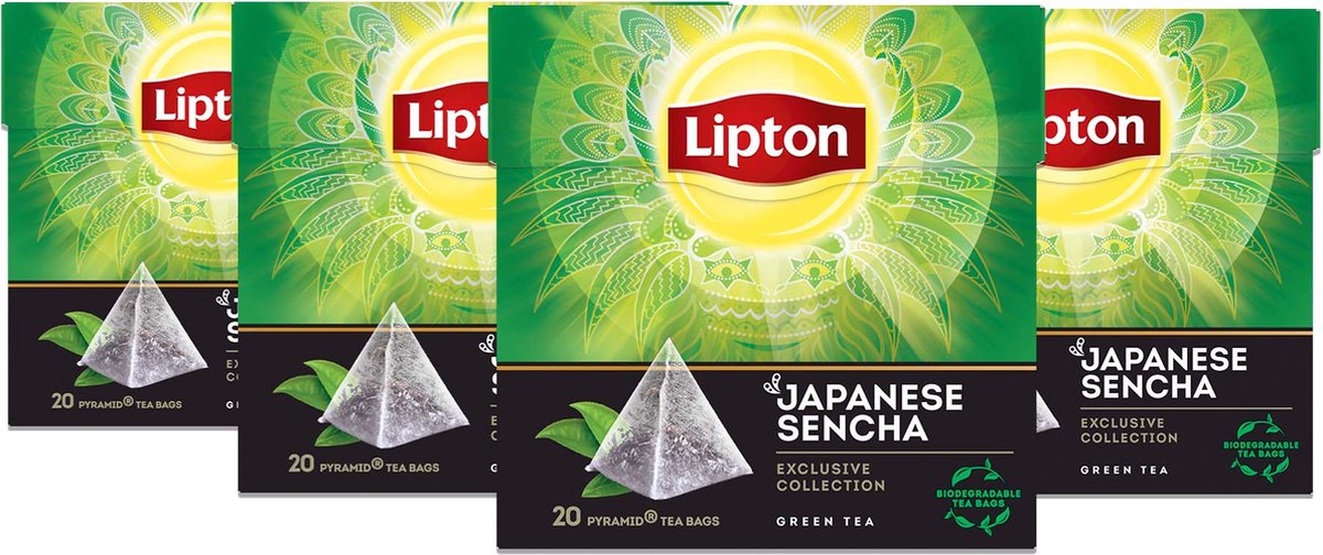 Lipton Japanese Green Sencha Groene Thee, Met De Frisse Zachte Smaak Van  Groene Thee -... | Bol.Com
