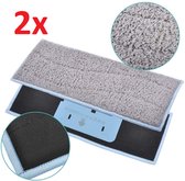 Luxe Dweilpads Geschikt Voor iRobot Braava Jet M6 Dweilrobot - Microfiber Dweilpads Microvezel Dweil Doekjes Pads Set - Dweildoeken Nat Dweilen 2 Stuks