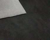 Stretch Suède / Alcantara met 4mm foam - Wand- en Hemelbekleding - Zwart - Rekbaar