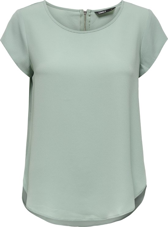 Only T-shirt Onlvic S/s Solid Top Noos Ptm 15142784 Jadeite Dames Maat - 38
