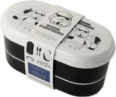 Lunchbox Stormtrooper 2-delig met bestek