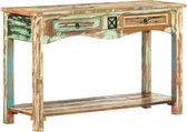 Sidetable 120x40x75 cm massief gerecycled hout