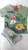 Paw Patrol Kledingset - T-shirt + korte broek - Maat 116 - 6 jaar