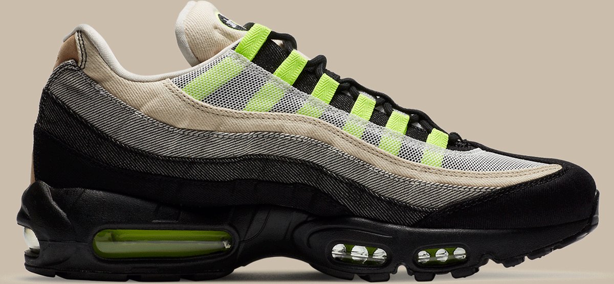 Sneakers Nike Air Max 95 Denham Edition Zwart