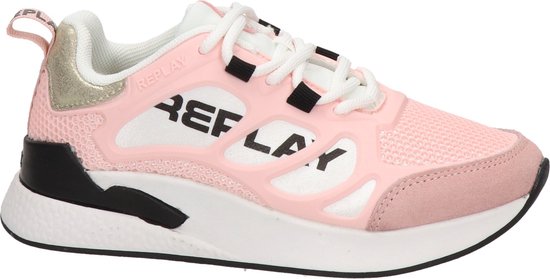 Replay Maze meisjes sneaker - Roze - Maat 36 | bol.com