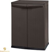SmartImprove - Tuinkast -  kast - Opbergkast - Tuinopslag - Bruin