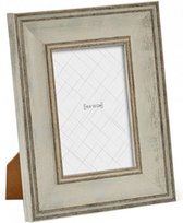 fotolijst 10 x 15 cm hout wit/naturel