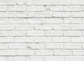 muursticker Kitchen Panel White Bricks 47x65cm PVC wit