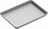 braadslede 33 x 24 x 3,5 cm carbonstaal zilvergrijs