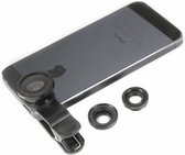 lenzenset telefoon 3 lenzen zwart 7-delig