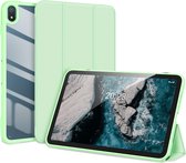Dux Ducis Tablet Hoes Geschikt voor Nokia T20 - Dux Ducis Toby Bookcase - Groen