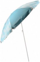 strandparasol Pindo 200 x 180 cm aluminium blauw