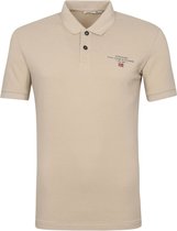 Napapijri - Polo Elbas 4 Beige - XXL - Regular-fit