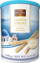 Feiny Biscuits Wafelrolletjes Met Vanillesmaak 12 x 400g - Voordeelverpakking
