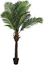 kunstplant Areca 40 x 40 x 200 cm groen/bruin