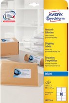 etiketten Inkjet 99,1 x 57 mm papier wit 250 stuks