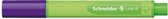 fineliner Link-It 0,4 mm rubber groen/paars